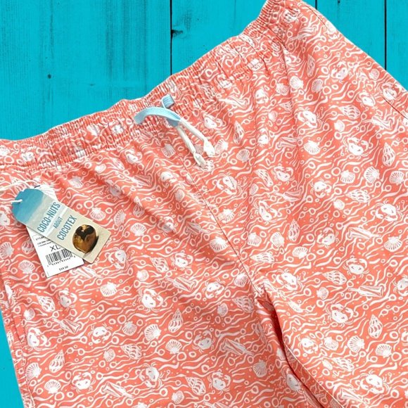 NEW Southern Tide Boys' XL(16) Shell of a Good Time Swim Trunks Shorts-$59.50 - Picture 2 of 15